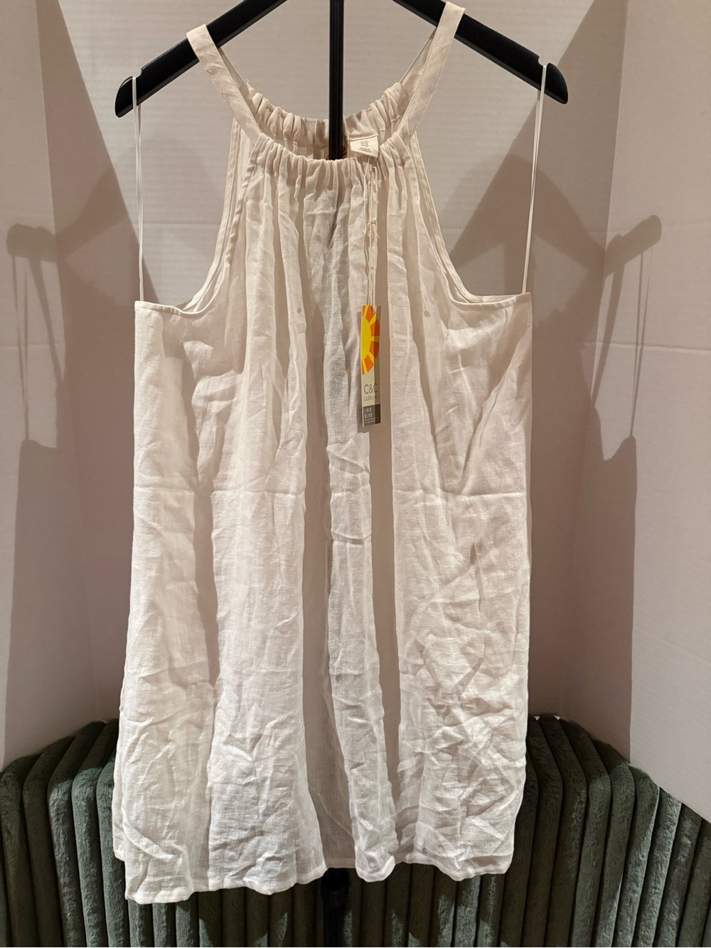 C&C California Cream Halter Neck Camisole